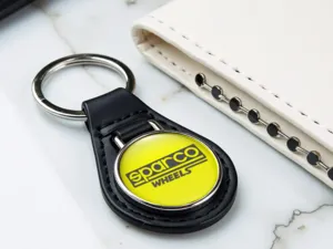 Sparco Chiave in Pelle Robusta Su Misura Tocco Pro